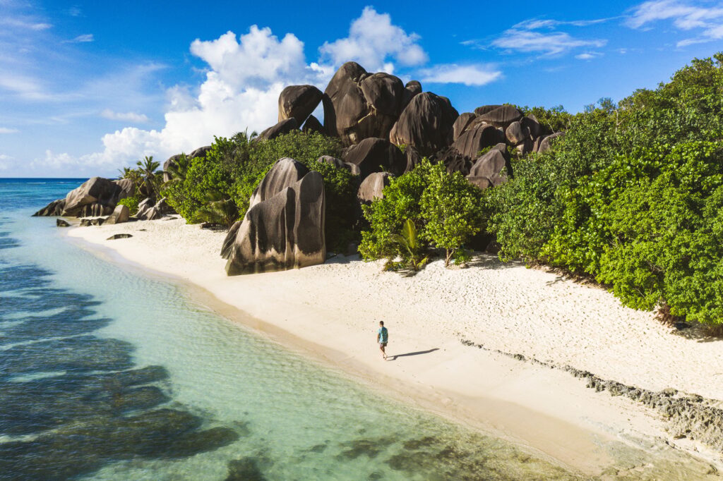 La Digue, seychelles