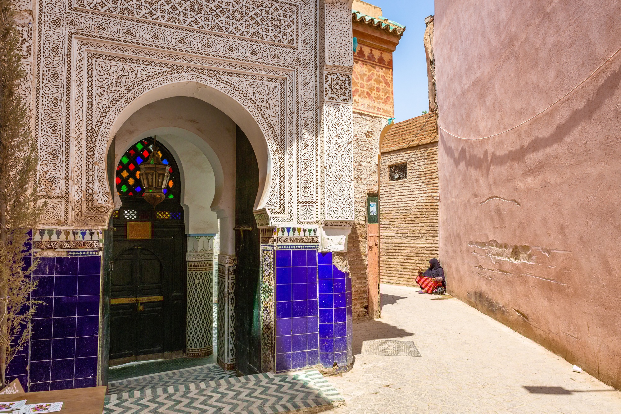 Mosque in Marrakesh Morocco