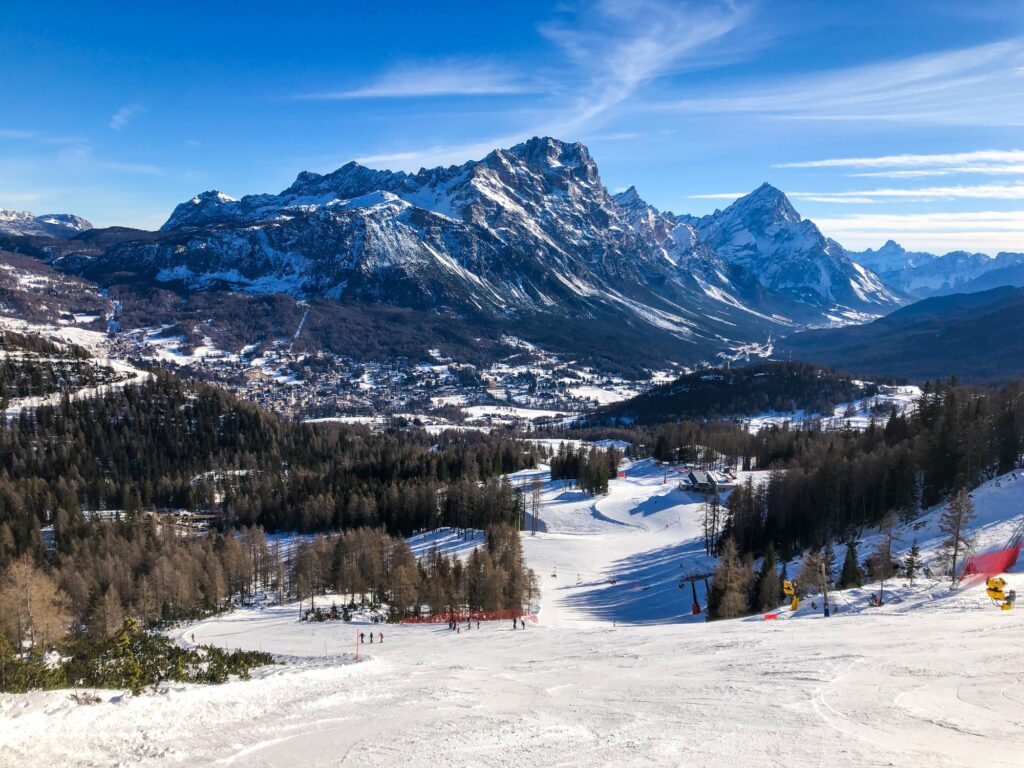 Ski resort Cortina d’Ampezzo