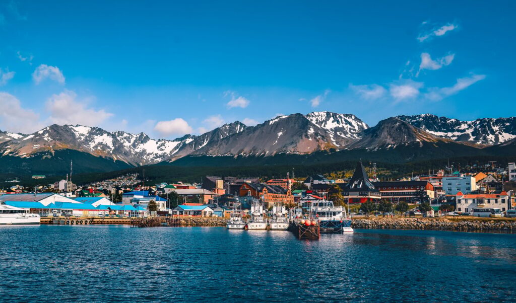 Ushuaia city view